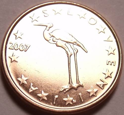Unc slovenia 2007 centesimo - slovenia,