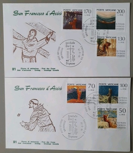 Vaticano 1977 buste 1 - vaticano,