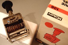 (PRL) STAMP NUMBERING MACHINE
