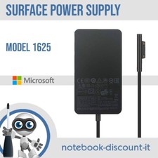 Microsoft Surface Pro 3 4 5 Power Supply Unit Model 1625 12V 2.58A Usato Testato
