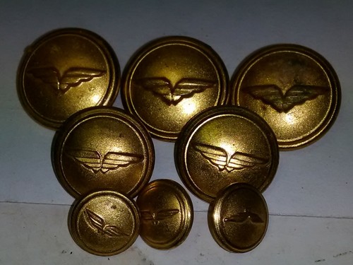 Lotto bottoni divisa - , militare