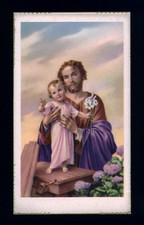 santino-holy card""ediz. NB serie M  n.821 S.GIUSEPPE