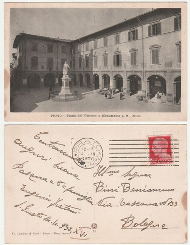 Prato piazza del comune - -, e