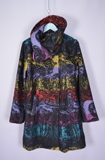 Cappotto di lusso donna Desigual Comic Relief Rainbow taglia EU42 / grande designer