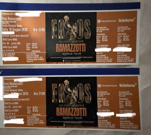 Biglietti eros ramazzotti - 2,