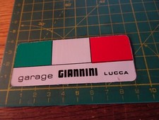 ADESIVO STICKER kleber vintage garage giannini lucca