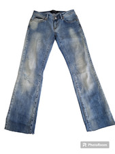 Autentici jeans da donna Philipp Plein, blu royal oceano, taglia:27