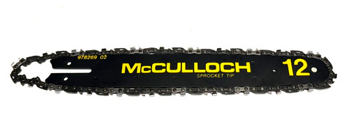 Oem mcculloch bar free - mcculloch, 12"