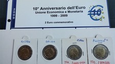 2 EURO COMMEMORATIVI 2009 - UNIONE MONETARIA  EMU - NON CIRCOLATE 