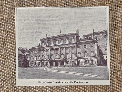 Parma nell 800 - ex, palazzo