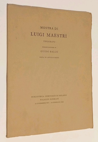 Mostra luigi maestri - di,