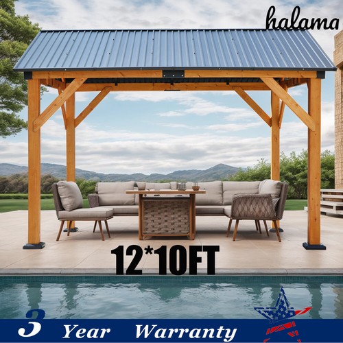 10ft outdoor patio pergola - 12*10ft,