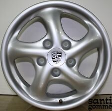 1 CERCHIO IN LEGA 9 X 17 " PORSCHE 996 ORIGINALE USATO 99636212800