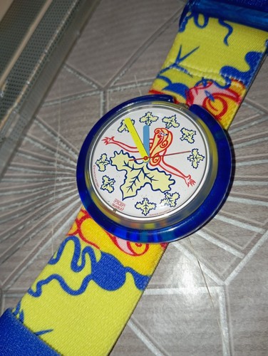 Pop swatch 1991 - lady, octopus