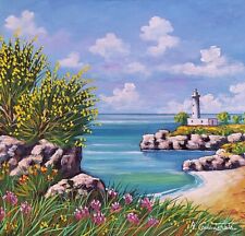 Quadri dipinti di paesaggi e