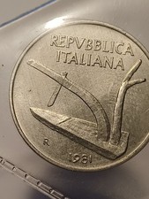 10 LIRE FDC 1981 SIGILLATA DA