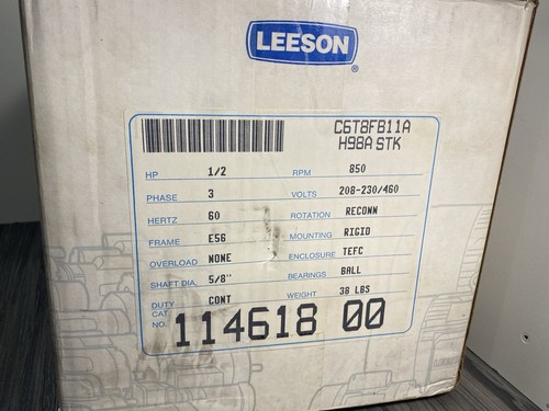 Motore elettrico leeson - motore,