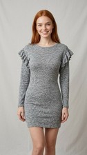 Abito Stradivarius grigio