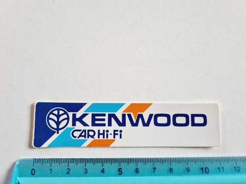 Adesivo kenwood car fi - adesivo,