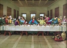 Quadro su Tela Il Ultima Cena