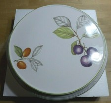 Piatto torta Villeroy CASCARA 33 cm su piede COME NUOVO porta torta