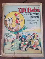 ALI' BABA' SUPPLEMENTO ALBI SUPERGIGANTI VITTORIOSO -  ORIGINALE, 1942 JACOVITTI