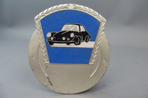 Vecchia targa smaltata auto - targa,
