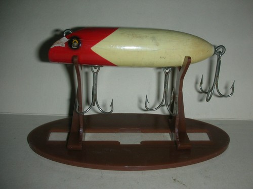 Brown plastic fishing - fishing, lure
