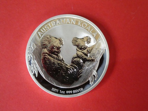 Australia 2011 koala argento - 2011,,