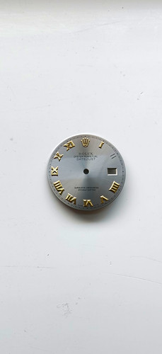 Rolex quadrante argento/oro