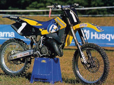 Kit adesivi grafiche Husqvarna Cr Wr Tc Te 125 250 450 2000 - 2005 Team Maddii