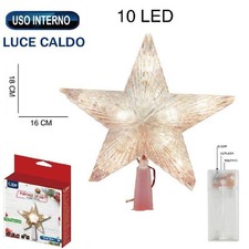 Puntale Stella per Albero di