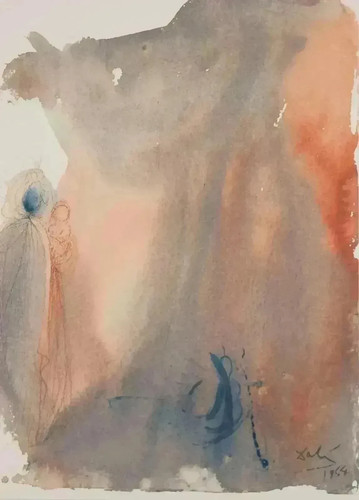 Salvador dali vergine - salvador, con