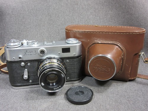 Fotocamera vintage fed - fotocamera,