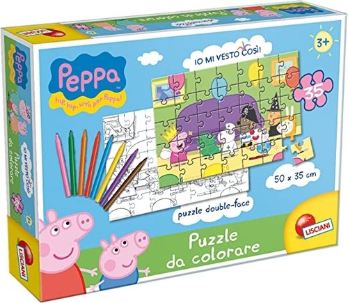 Peppa pig puzzle pezzi - 35, da