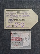 COPPIA BIGLIETTI FIORENTINA