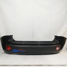 Paraurti posteriore nero fiat - paraurti,