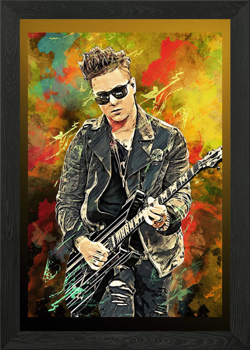 Synyster gates poster arte - synyster, da