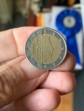 MONETA  2 EURO  LUSSEMBURGO ANNO 2005 LETZEBUERG "RARISSIMA"  circolata