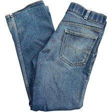 Jeans uomo Levi’s anni 70 32x30 vintage made in USA taglio dritto blu denim