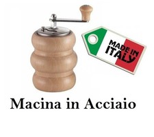 MACINAPEPE MACINA PEPE MACININO BARILOTTO LEGNO MANOVELLA MADE IN ITALY 2025