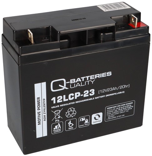 Batteria agm piombo 12v 23ah - agm,