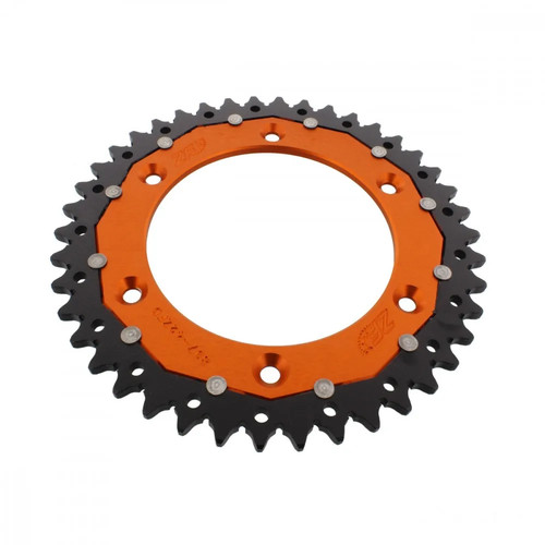 Pignone alluminio arancione - , 42
