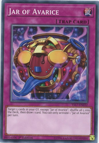 Yugioh jar avarice - yugioh,