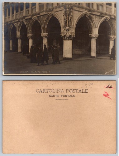 Cartolina venezia palazzo - venezia,