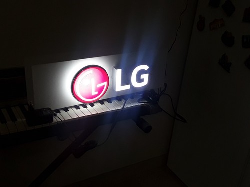 Insegna banco bifacciale - da, lg
