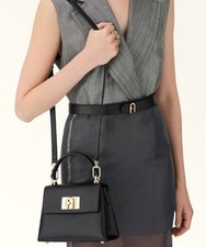 Furla 1927 Black Leather