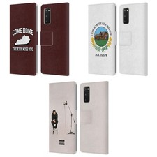 CUSTODIA PORTAFOGLIO LIBRO PELLE GRAFICA JACK HARLOW UFFICIALE PER TELEFONI SAMSUNG 1