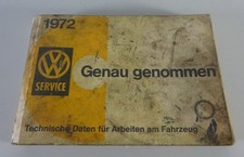Manuale Officina Ispezione VW