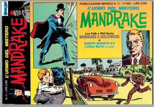 Mandrake comic art 1992 - comic,